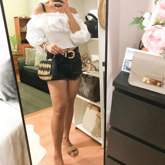 NWT Zara Bi-color Crossbody Bag - Picture 7 of 16